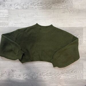 SHEIN Forest Green Crew Neck Sweater